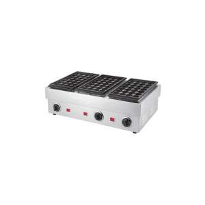 三頭電熱墨魚仔爐(連板)