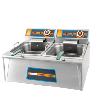 LEEGO 利高牌電熱小型雙缸炸爐