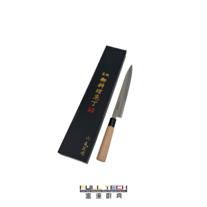 富達廚具提供頂級商用六道匠作魚生刀 (Liudao Artisan Sashimi Knife)。嚴選優質鋼材經匠心精密鍛造，單邊開刃極致鋒利，完美拉切不破壞細胞纖維。專為高級日式料理及 Omakase 處理頂級刺身而設，全港餐飲刀具現貨批發。